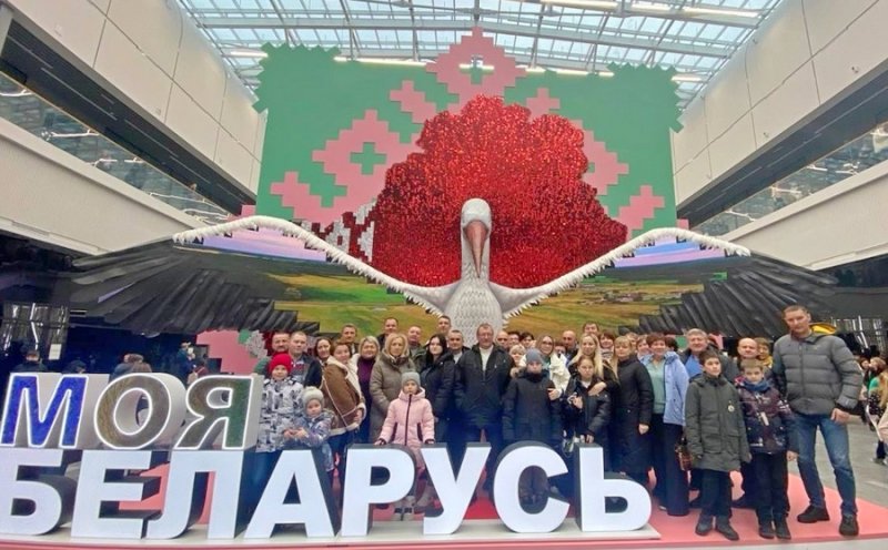 Моя Беларусь  место силы Работники лесхоза посетили выставку достижений в Минске